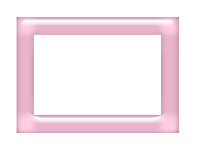 a pink square frame with a white background
