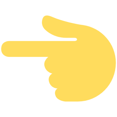 a hand pointing at the viewer