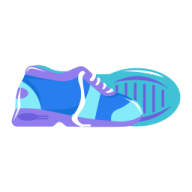 a pair of shoes on a white background