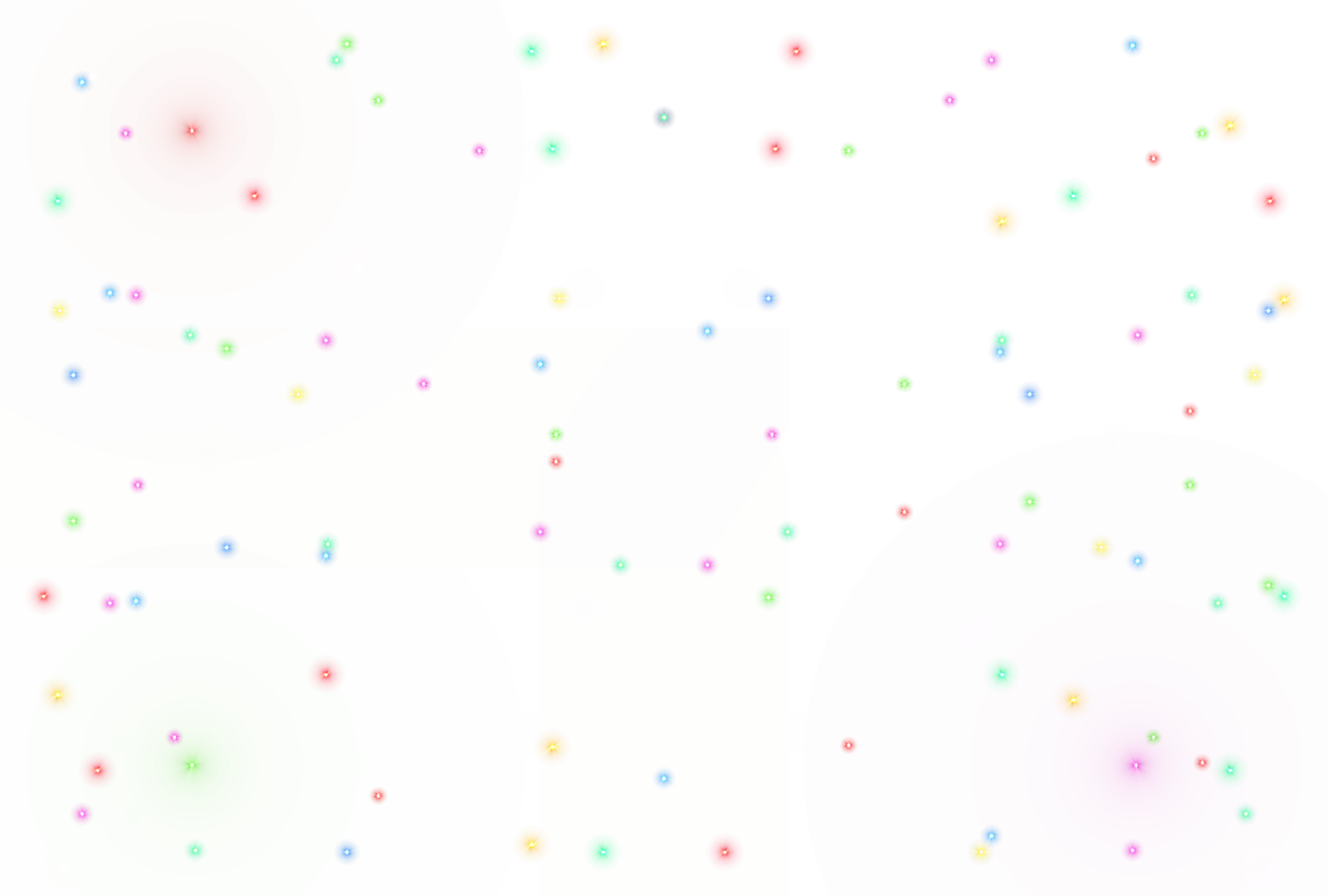 a white background with multi colored flowers