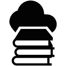 a stack of books with a hat on top