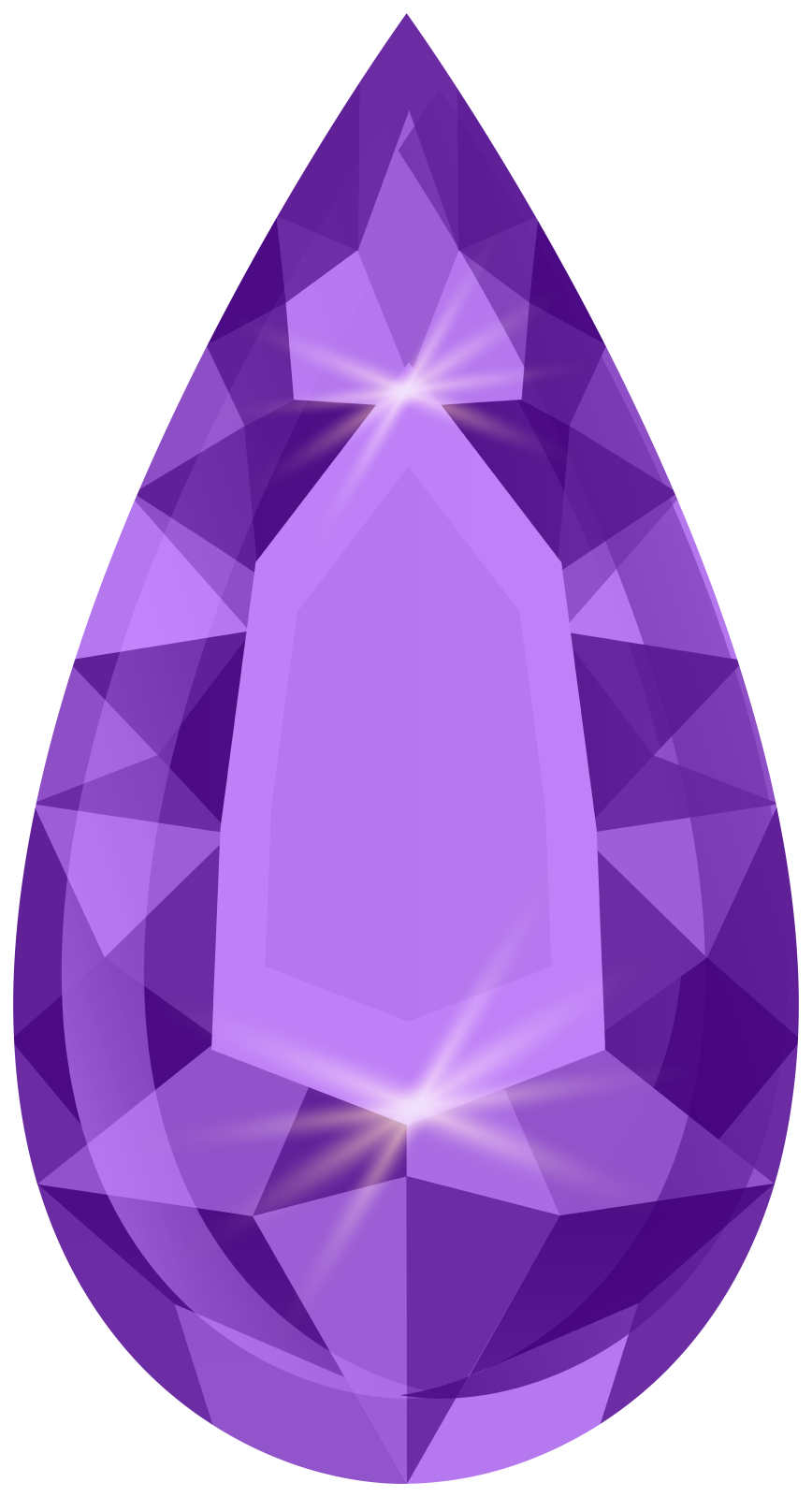 a purple diamond