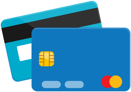 two credit cards