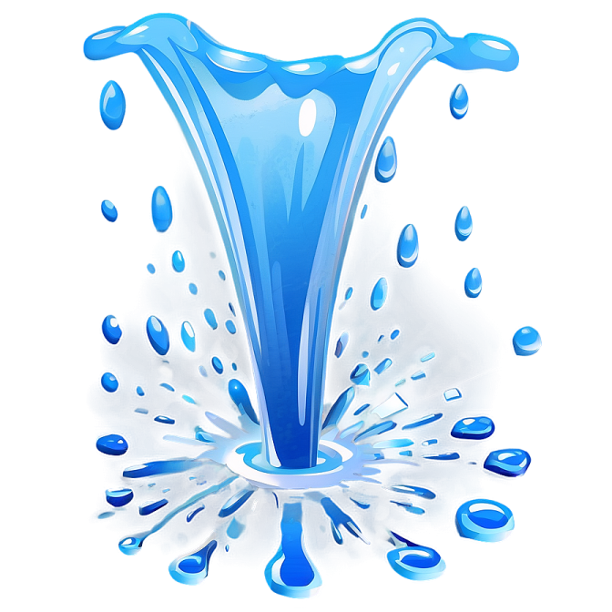 a blue vase with water drops on it