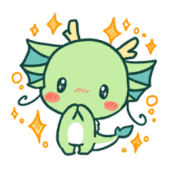 an illustration of a green and orange pokemon character