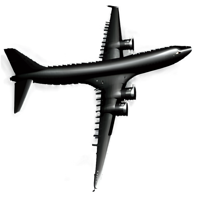an airplane flying in the air on a white background