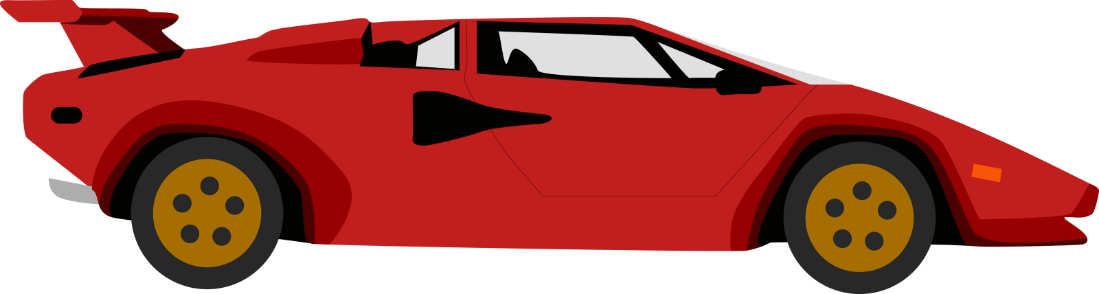 a red sports car