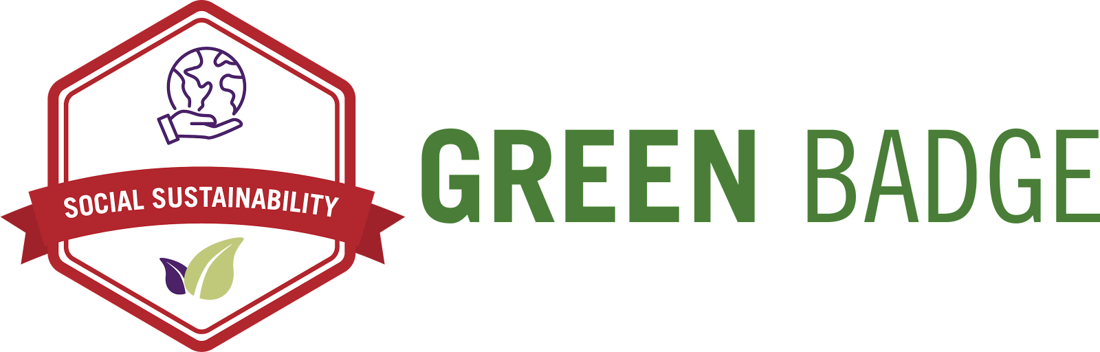 the green badge logo