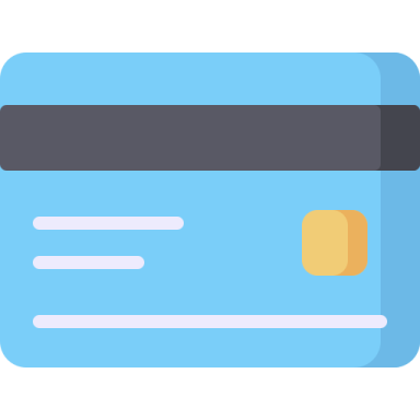 an icon of a credit card