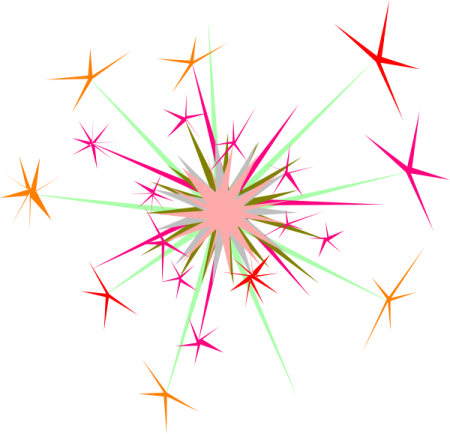 an image of a star burst