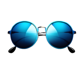 a pair of sunglasses on a white background