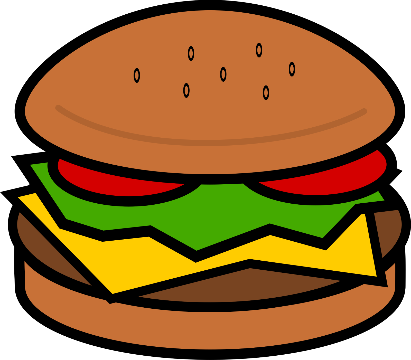 a hamburger with cheese and tomato on it