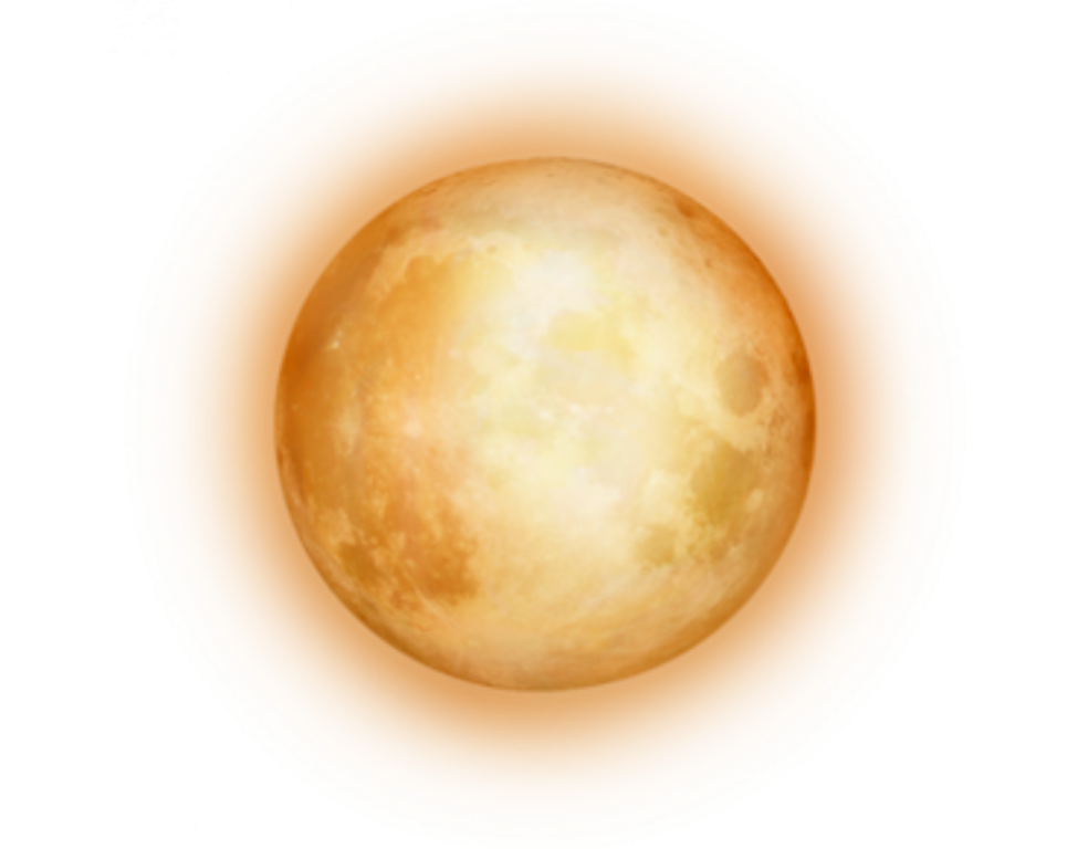 an image of the moon on a white background