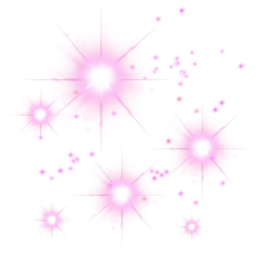 pink stars on a white background