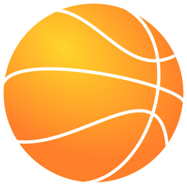 a basketball ball on a white background