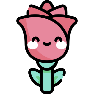 a pink cat with a bow on its head