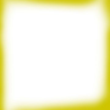 a yellow square frame on a white background