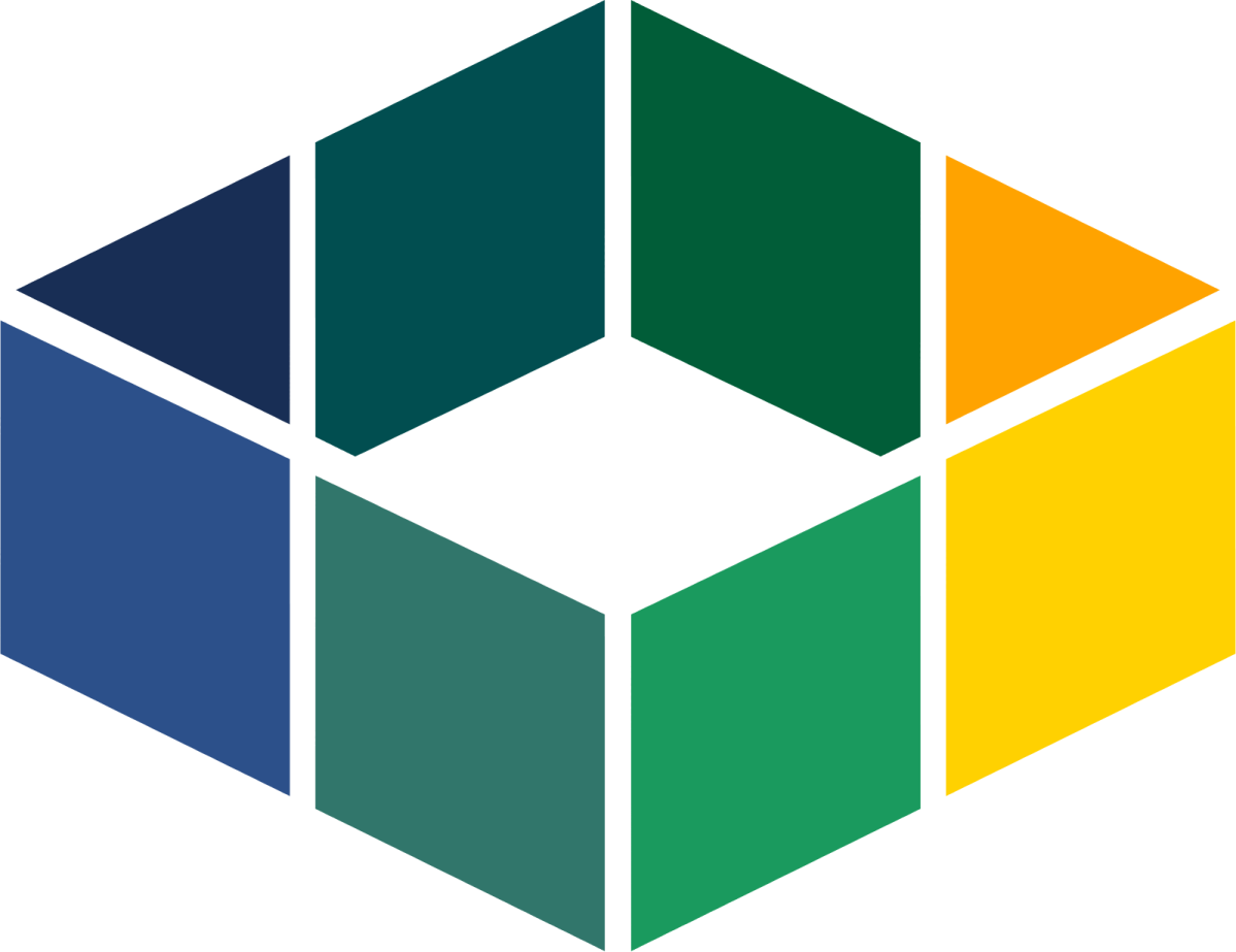 the green and yellow logo
