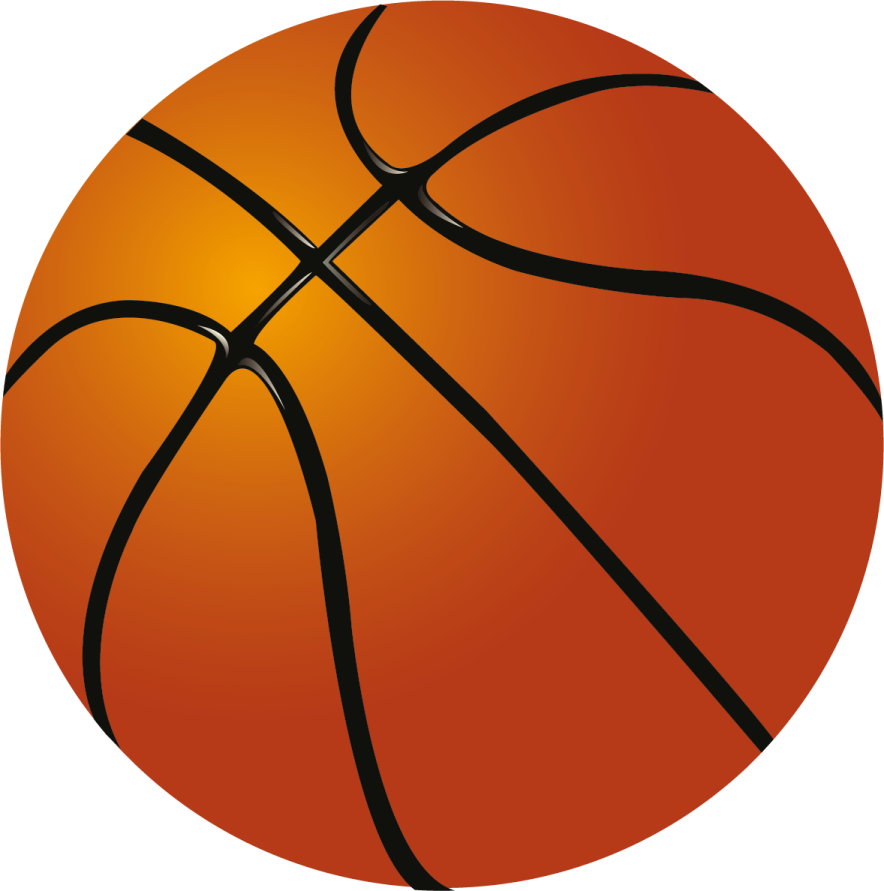 a basketball ball on a white background