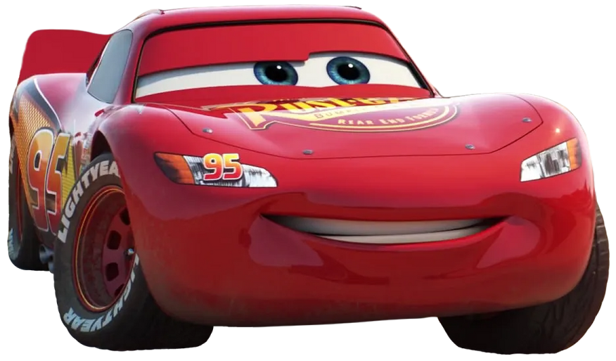 a cartoon character from the cars movie