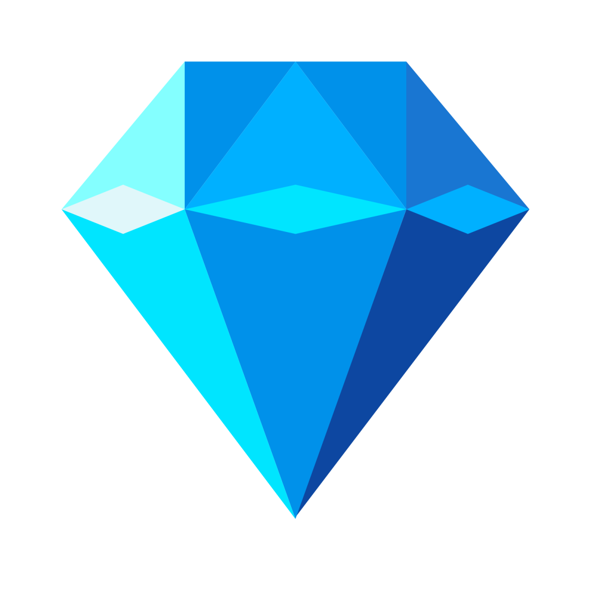 the blue diamond logo