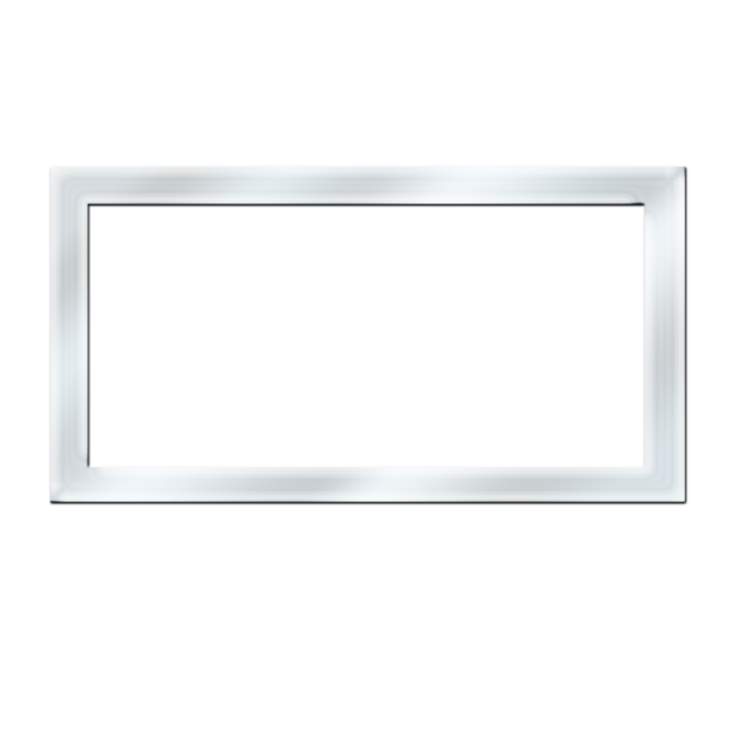 a metal frame on a white background