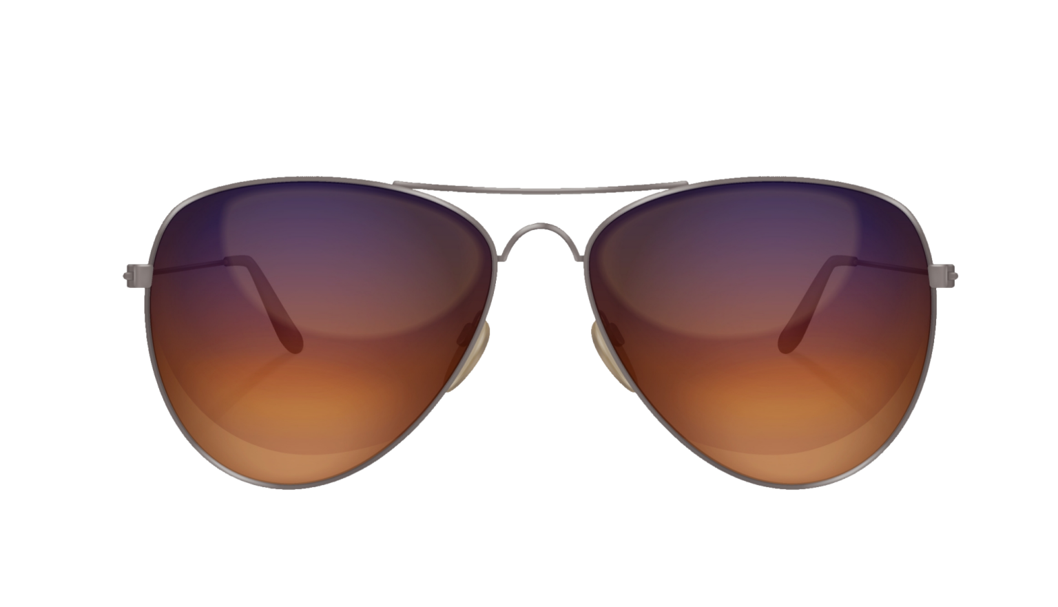 a pair of sunglasses on a white background