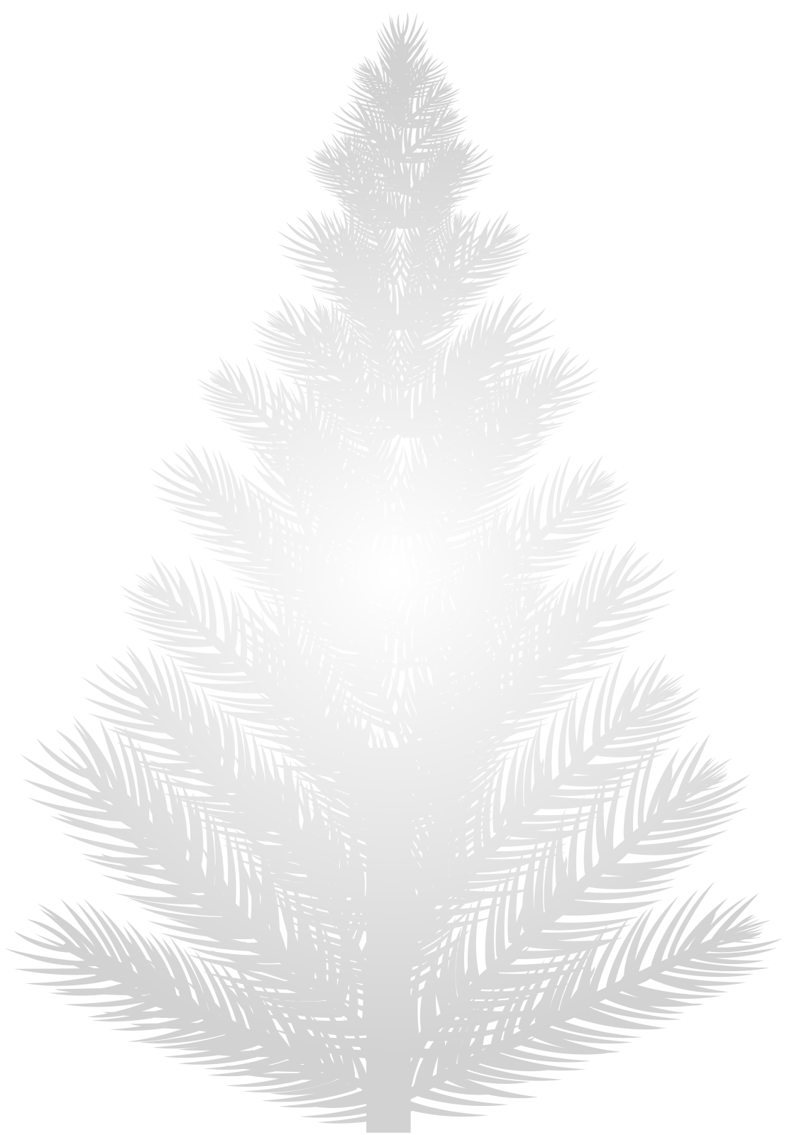 a christmas tree on a white background