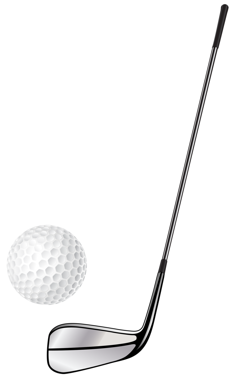 a golf ball and driver vector