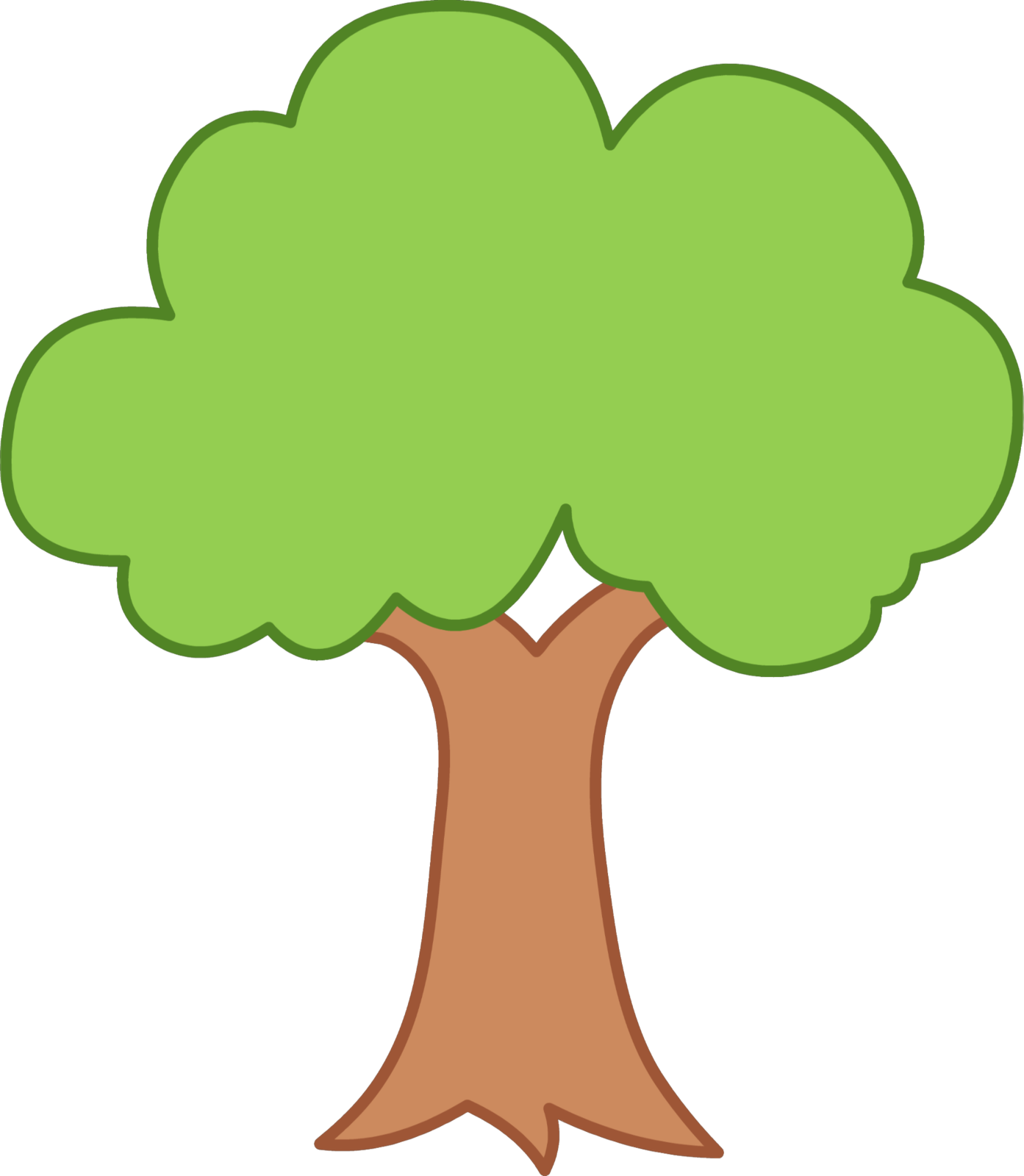 a tree with green leaves