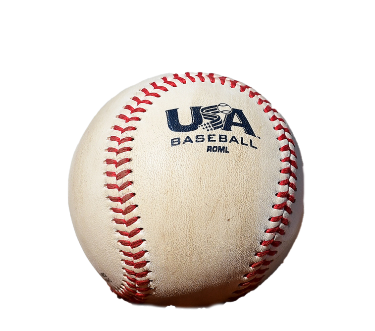 a baseball with the usa baseball logo on it