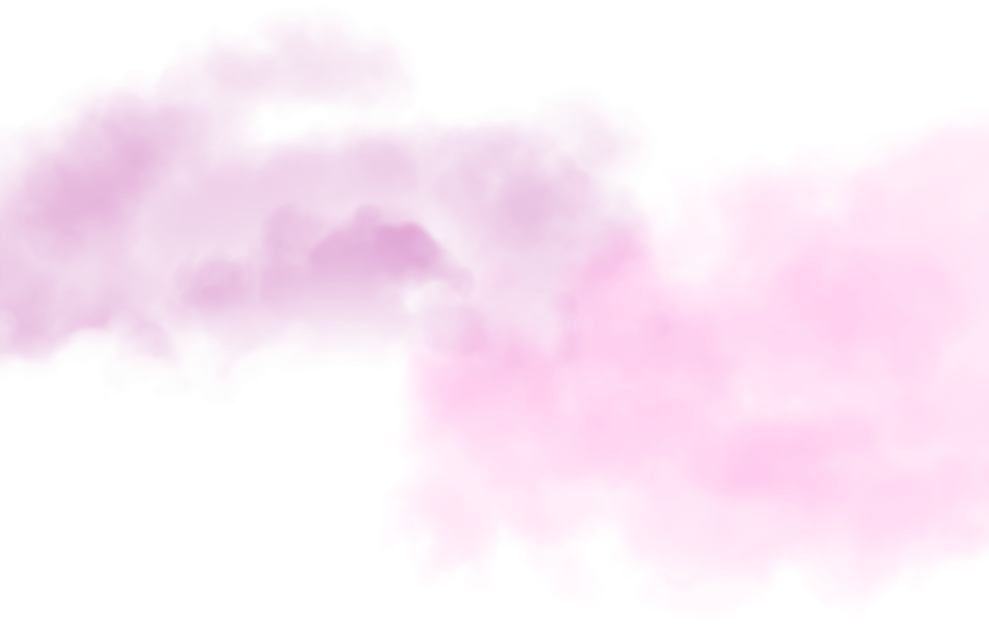 pink smoke on a white background