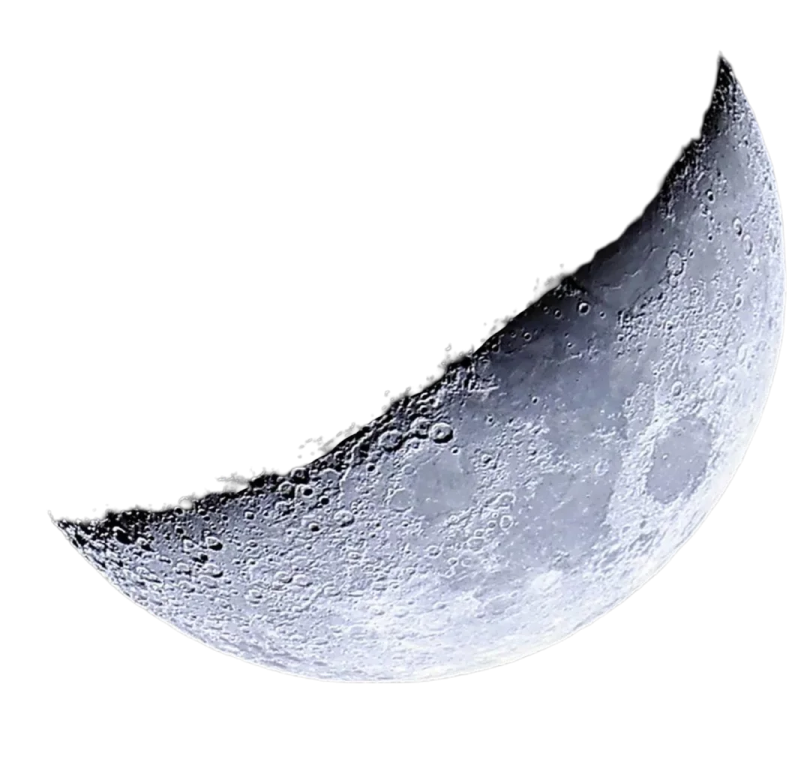 an image of the moon on a white background