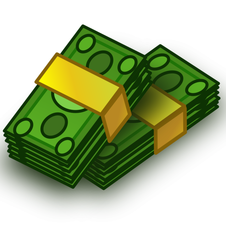a pile of money
