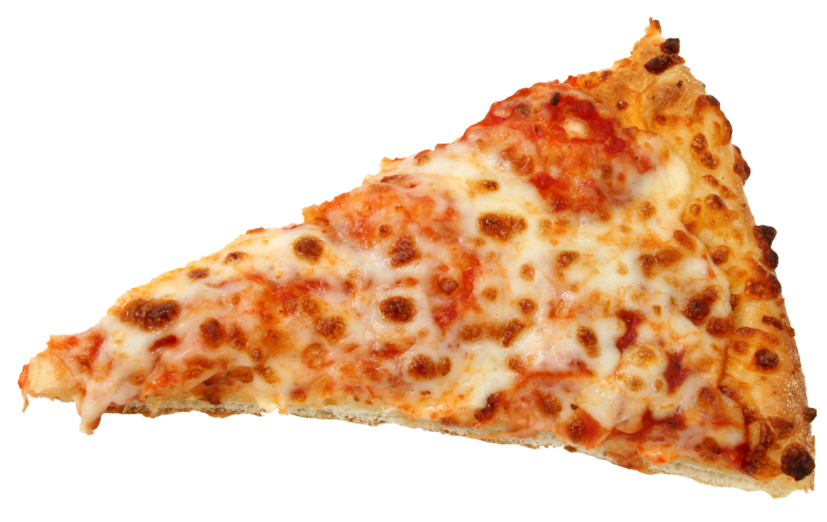 a slice of pizza