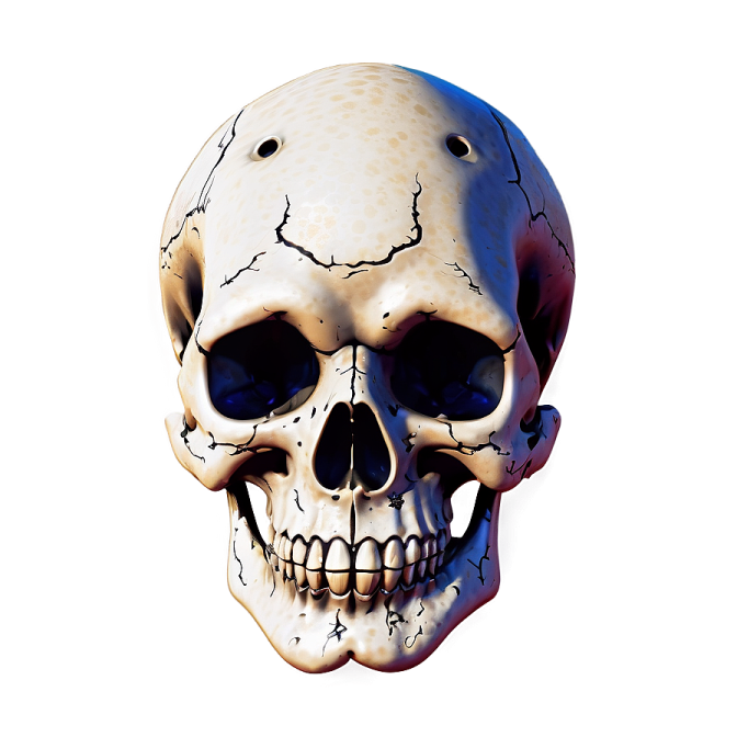 an image of a skull on a white background
