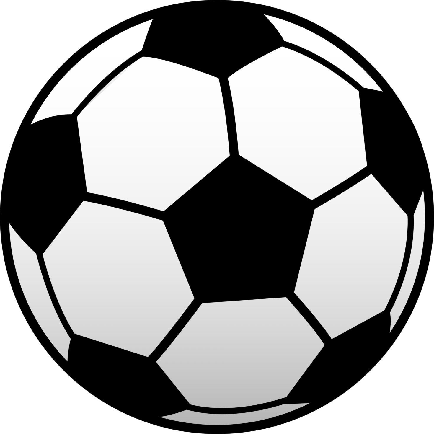 a soccer ball on a white background