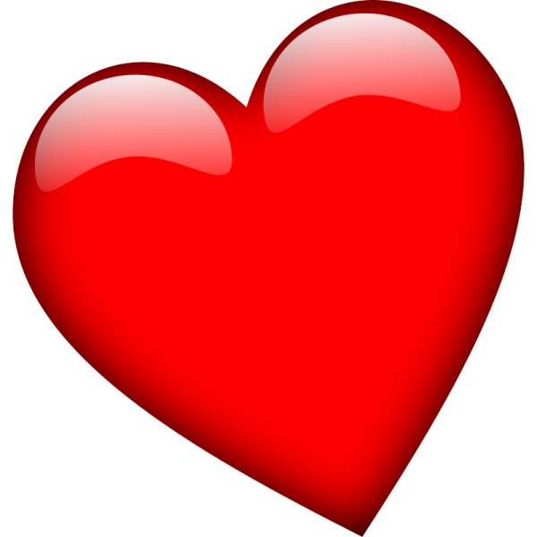 a red heart