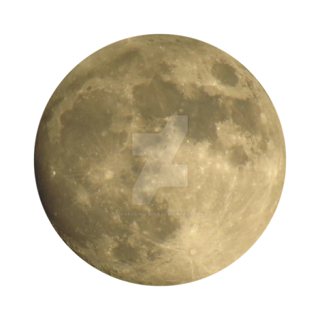 a full moon on a white background