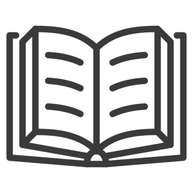 an open book icon