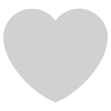 a white heart