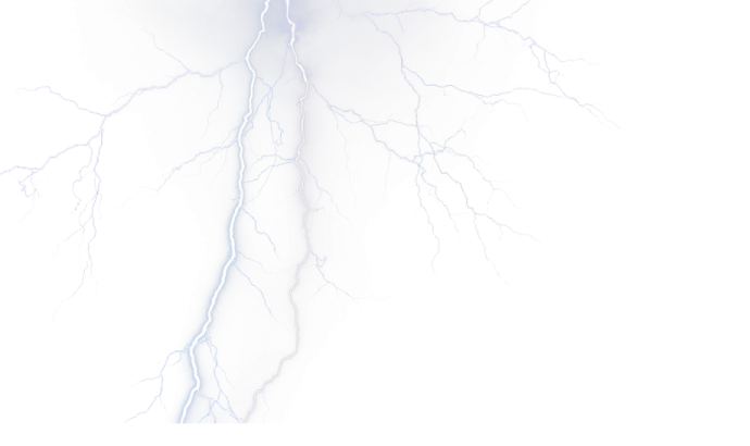 a white background with lightning bolts