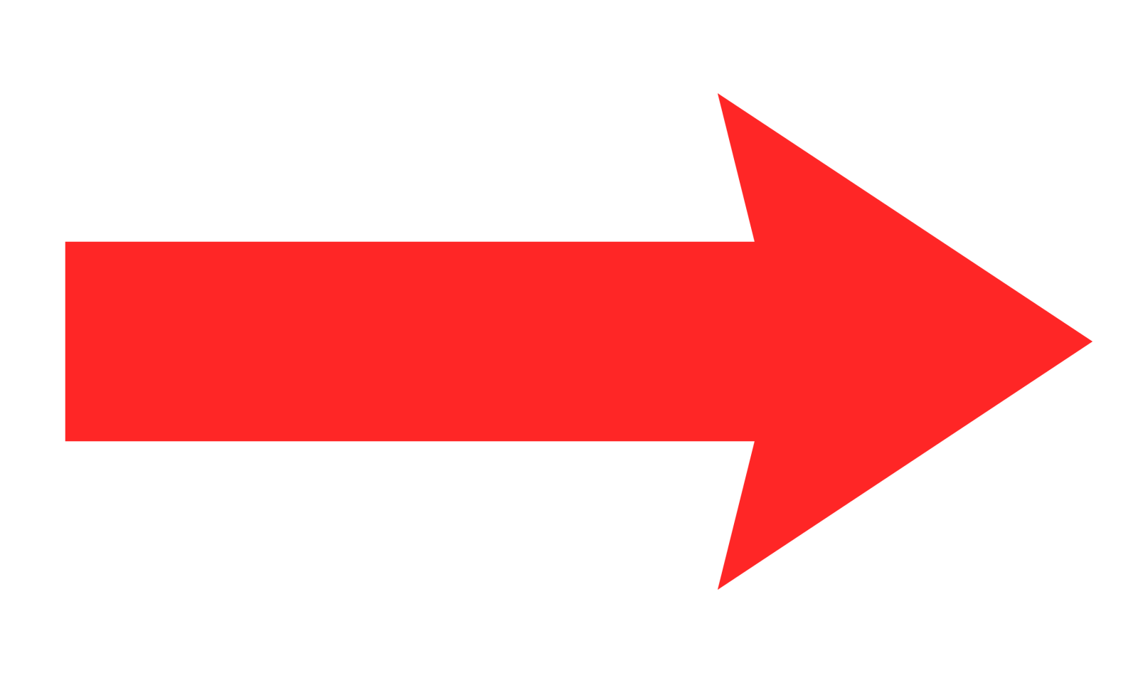 an arrow pointing up to the right