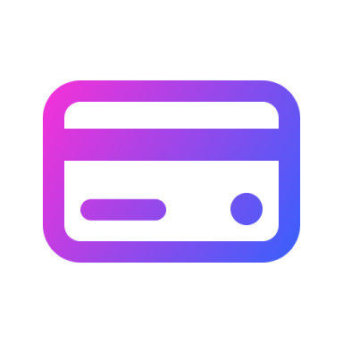 an icon of a credit card