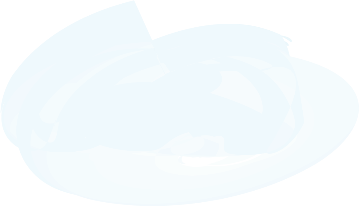 a white background with a circular shape
