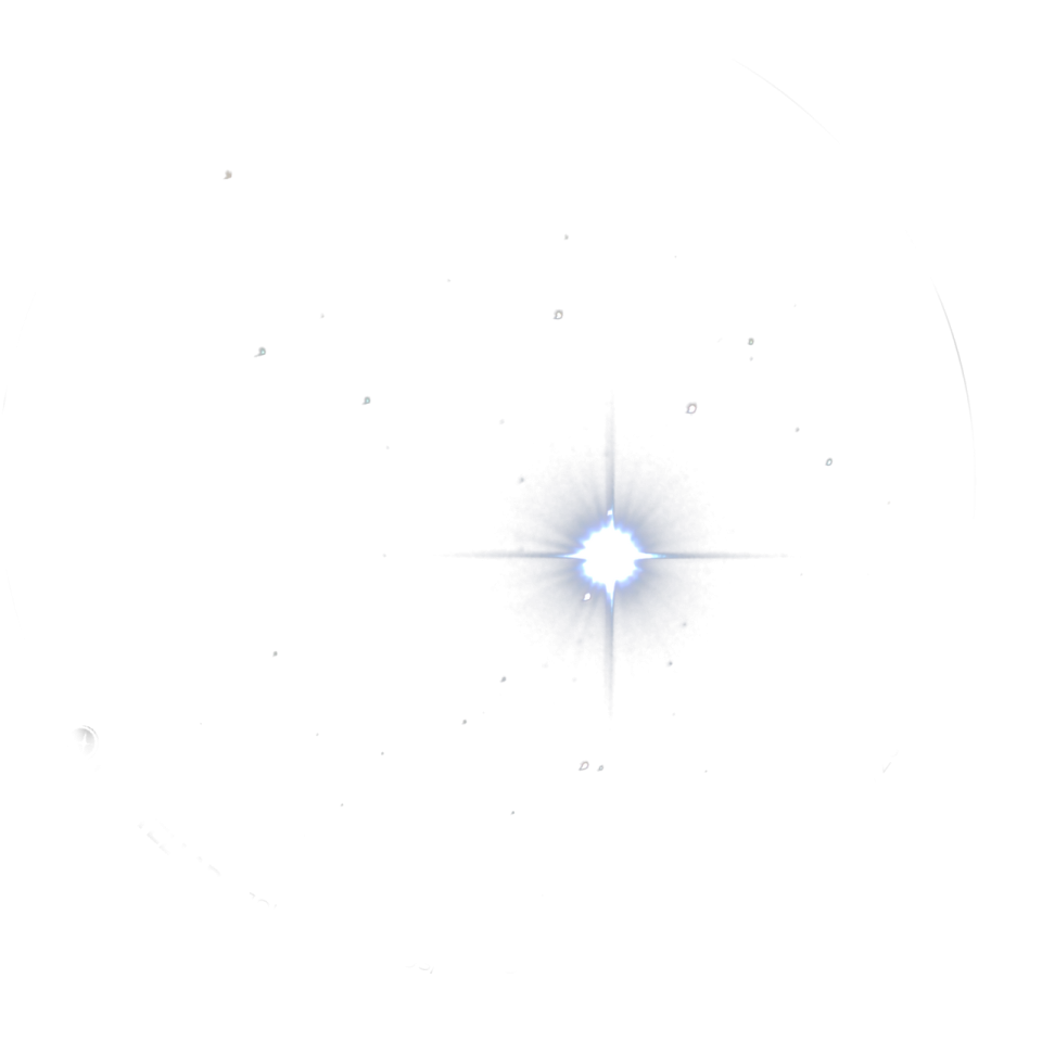 an image of a star in the sky