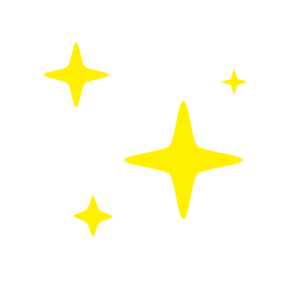 three yellow stars on a white background
