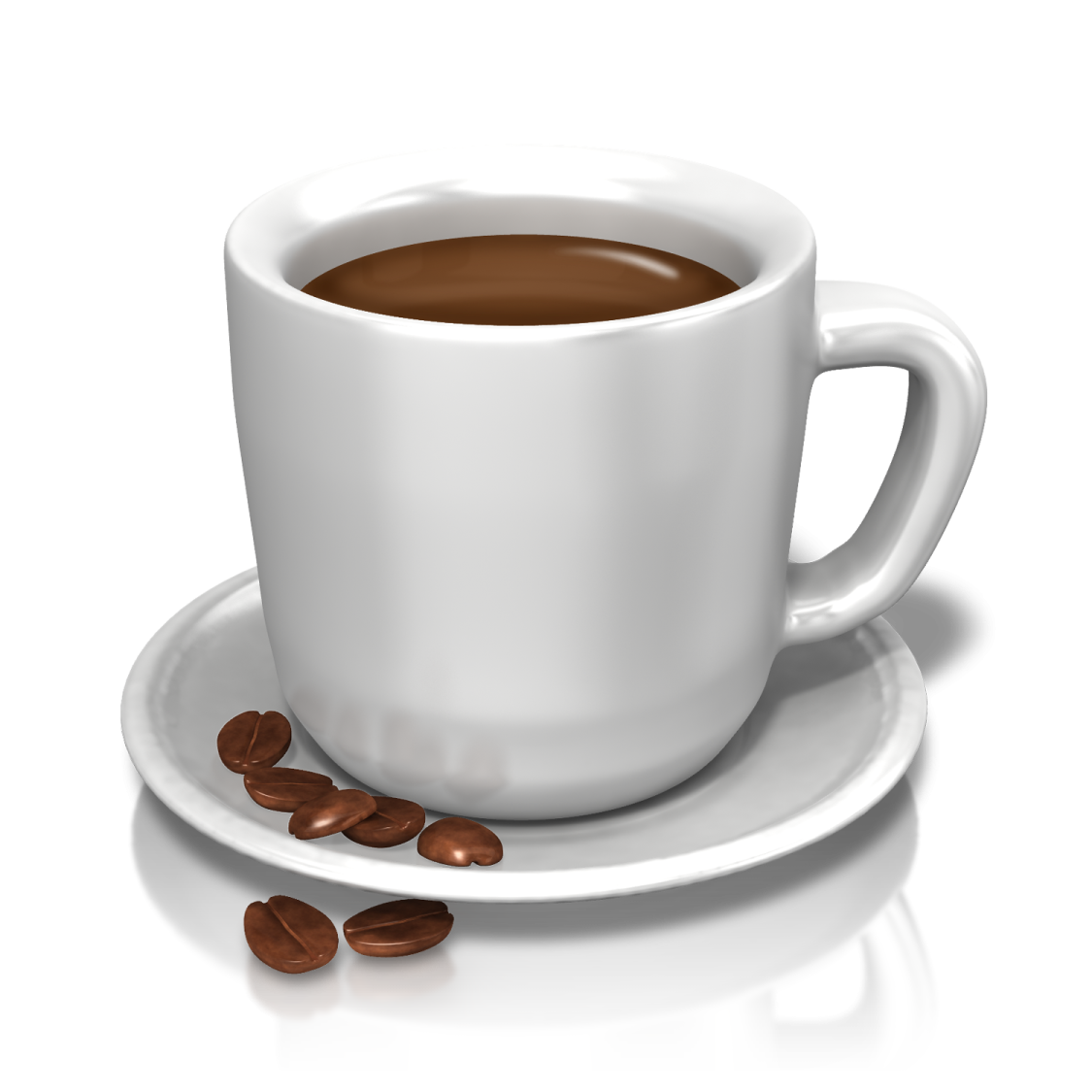 a cup of coffee on a saucer
