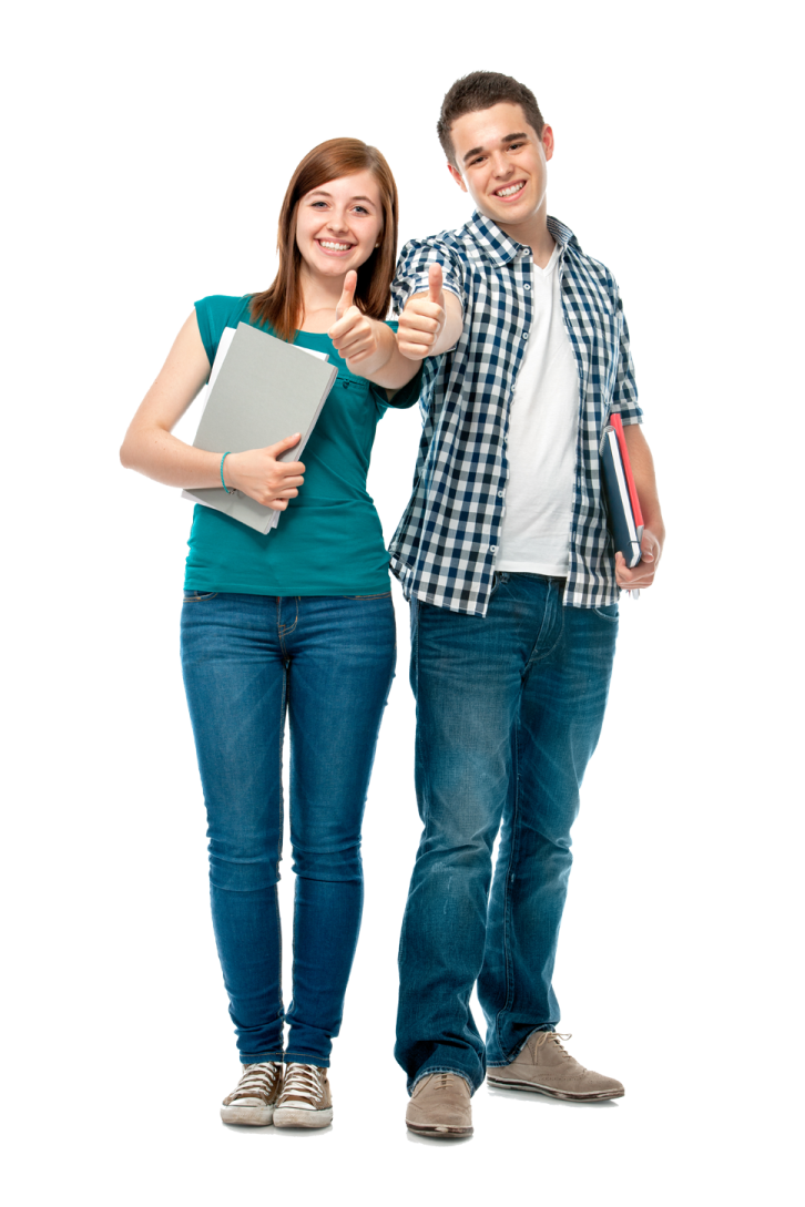 a man and a woman standing next to each other people