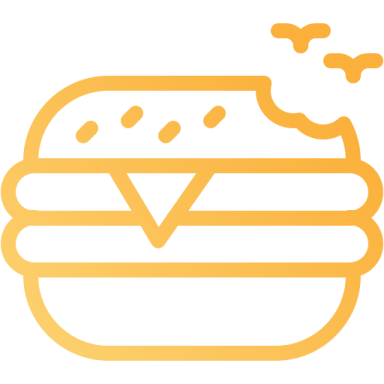 an icon of a hamburger
